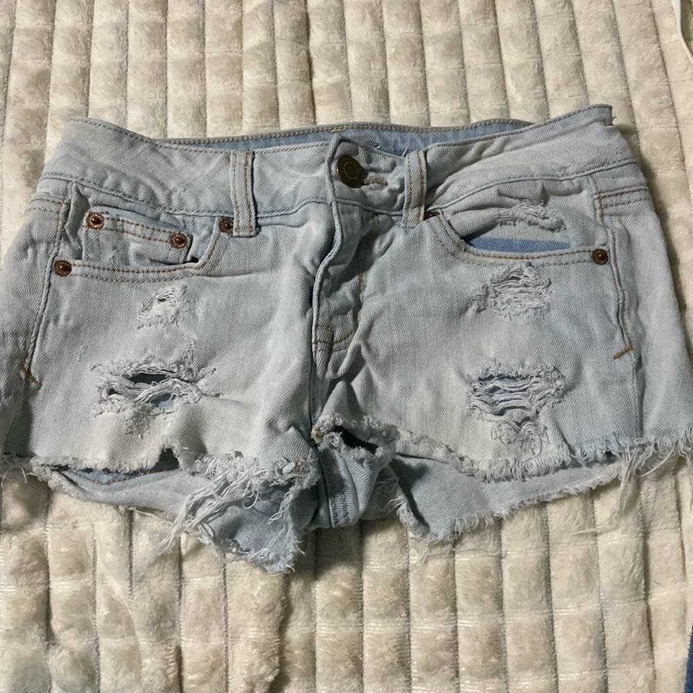 Jean shorts, American eagle, size small